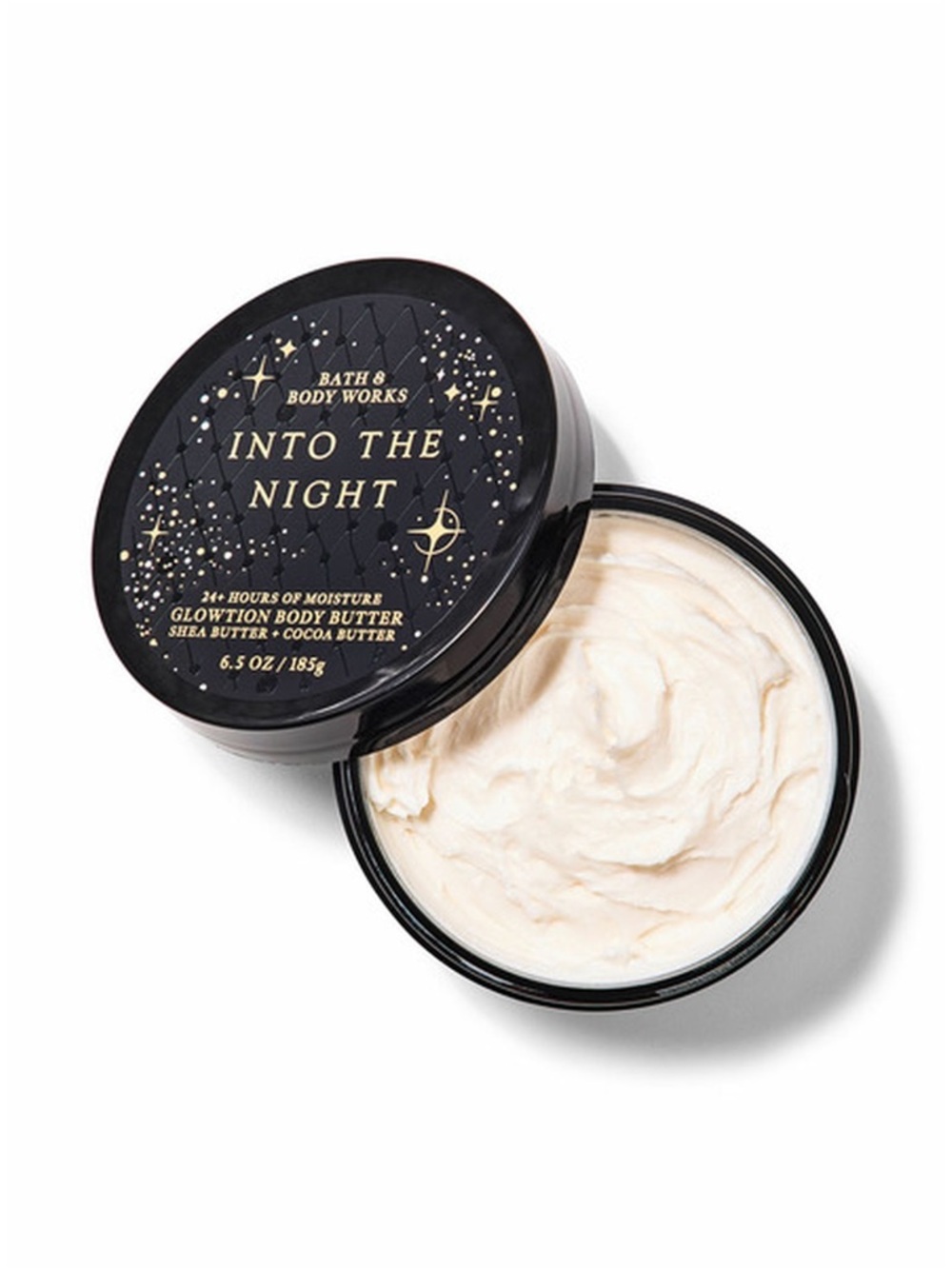Bath & Body Works Into The Night Body Butter - Black & Cream